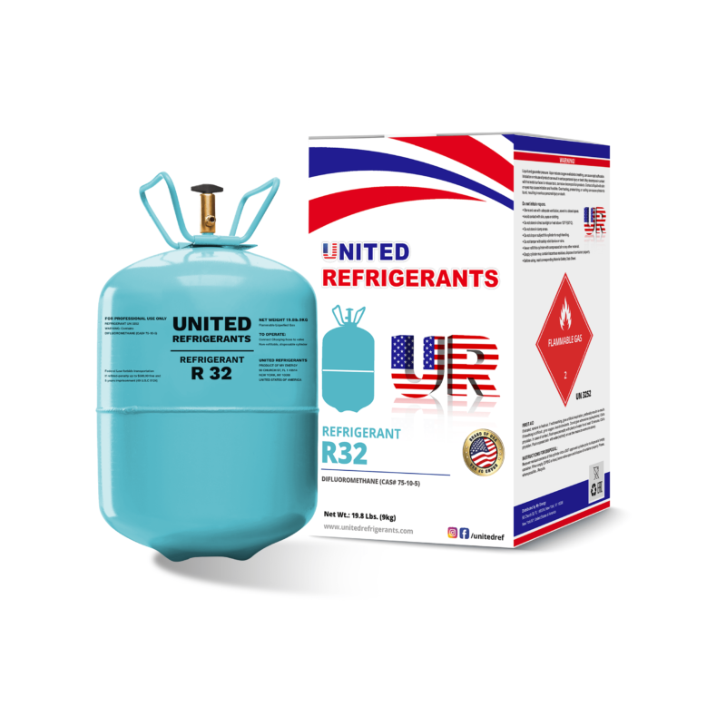 R32 9KG Refrigerant Gas Refillable Cylinder