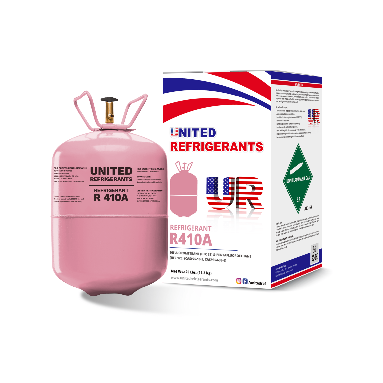 Shop R410A Refrigerant United Refrigerants